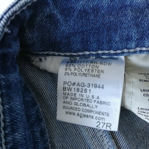 Ag Adriano Goldschmied FARRAH SKINNY ANKLE Jeans 27 - Picture 6 of 9